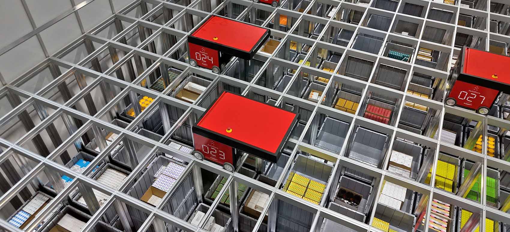 almacen robotizado autostore cabanillas dsv